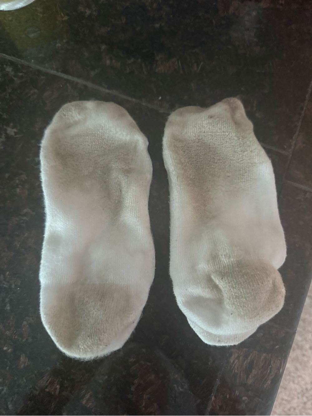 Neutral Beige No-Show Socks